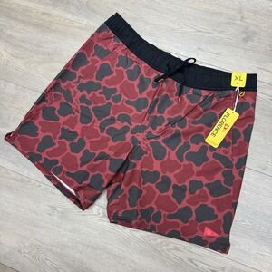NWT Florence Marine X Standard Issue Short Red Camo Men's Sz XL